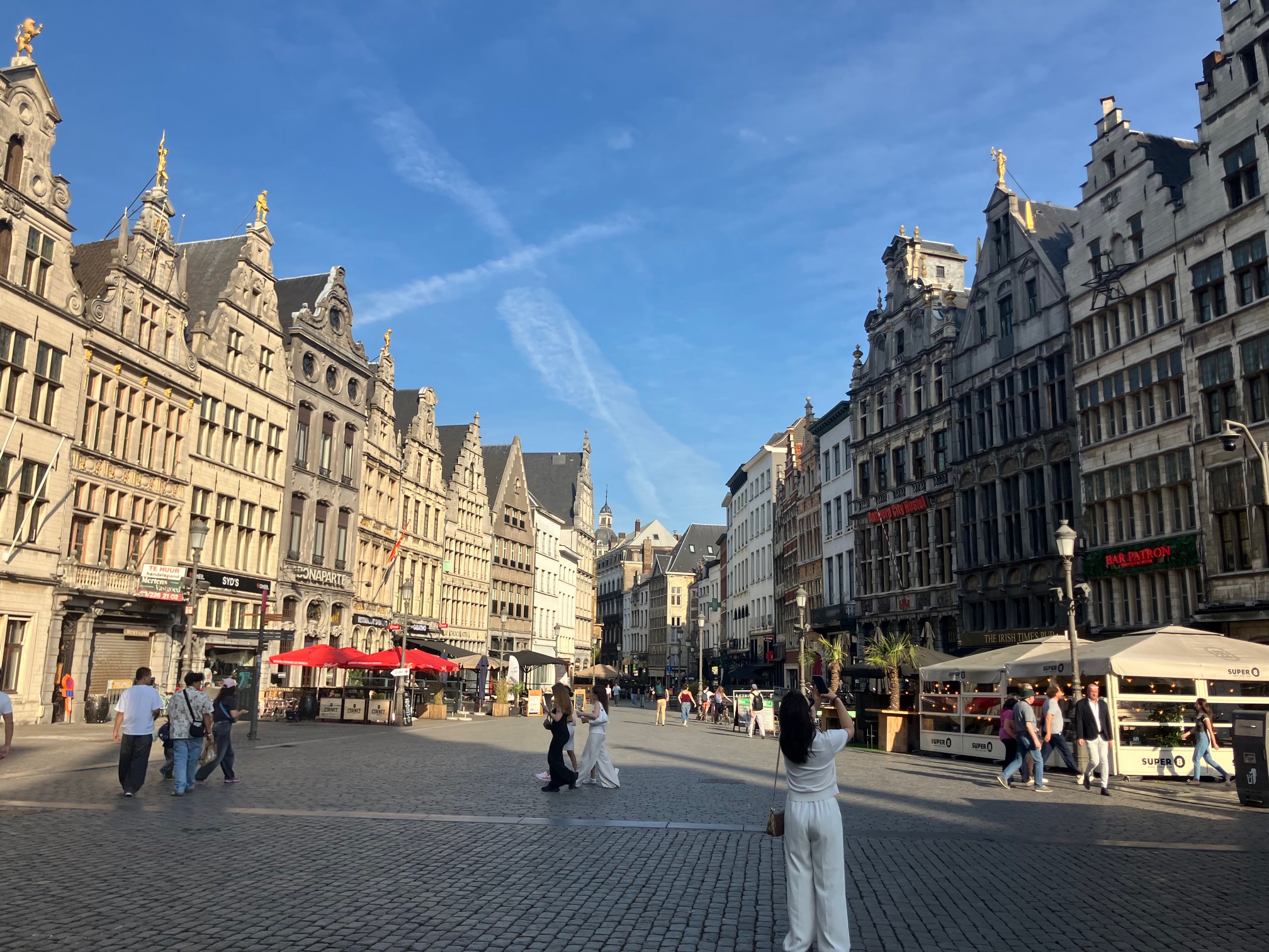 Old town of Antwerp