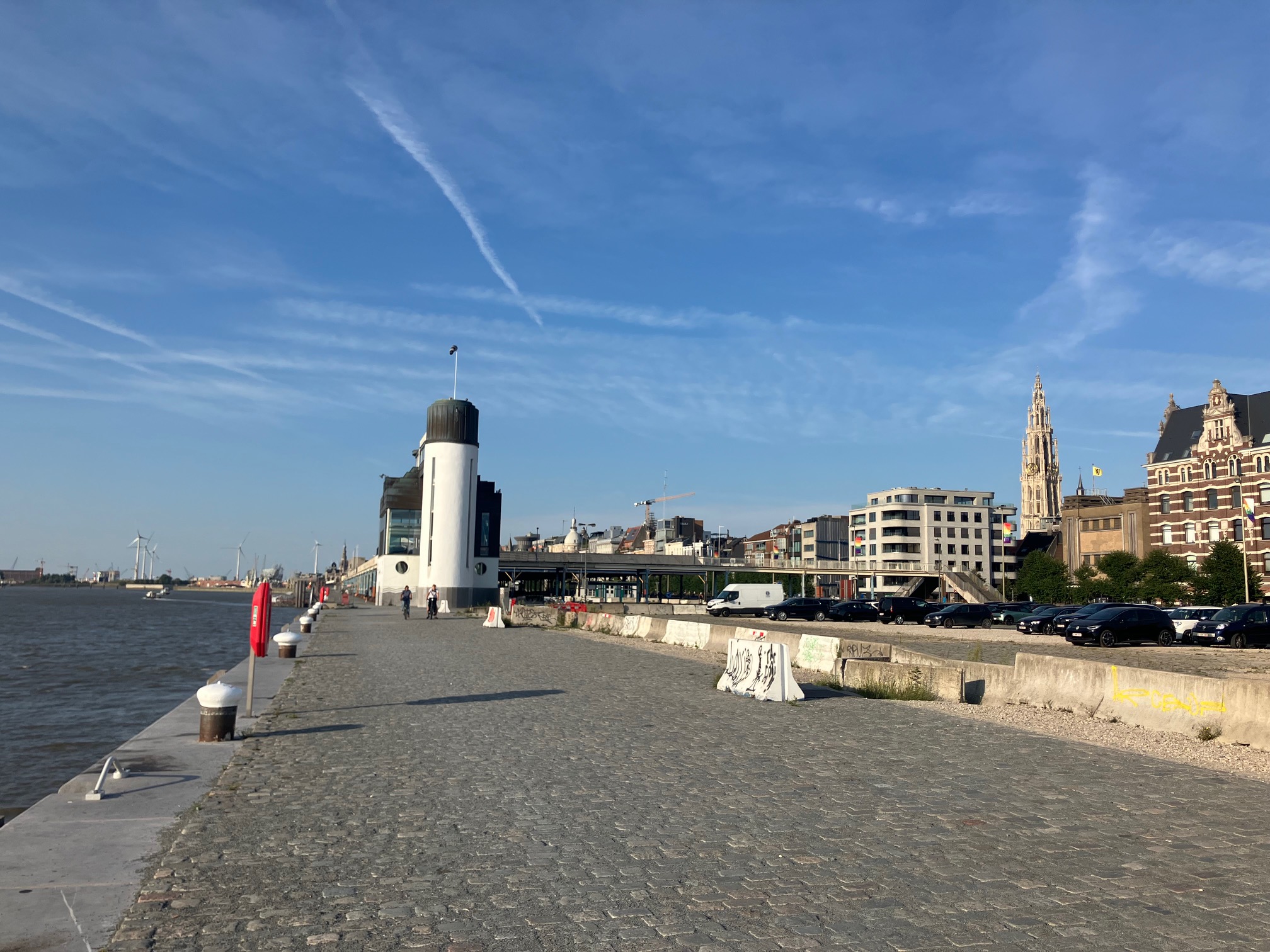 Eastern bank of the Scheldt